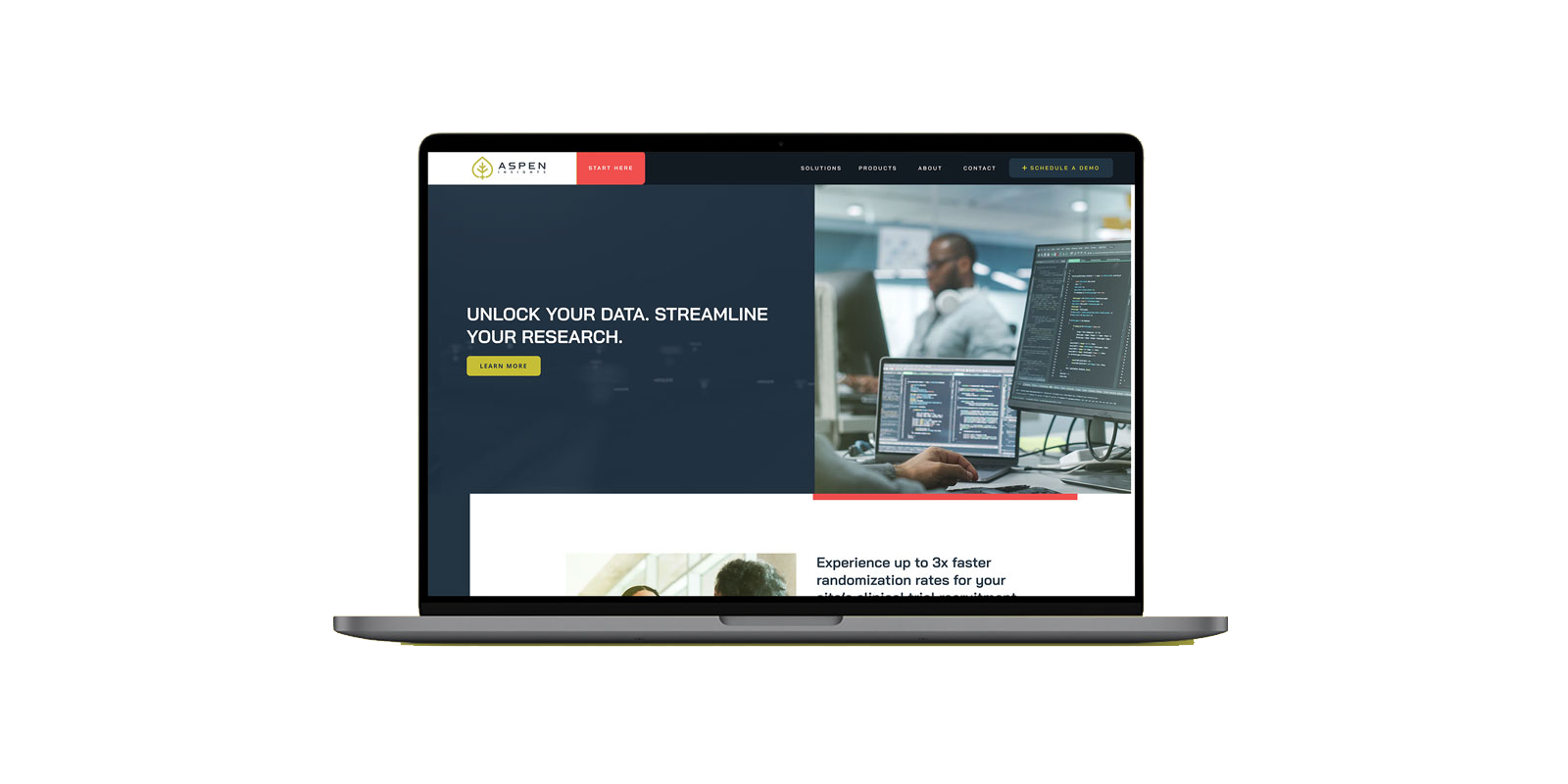 Aspen Insights – Website Design image 1