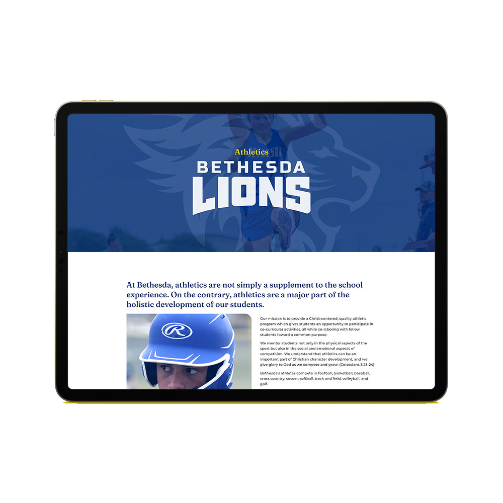 Bethesda Christian School – Mobile + Tablet image 2