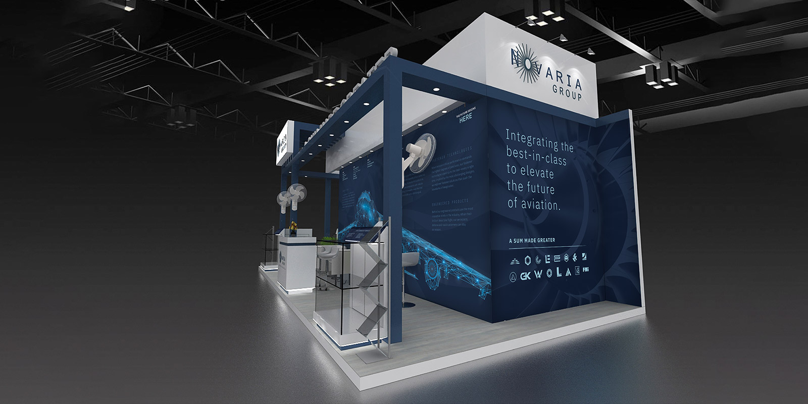 Novaria Group – Trade Show Booth image 2