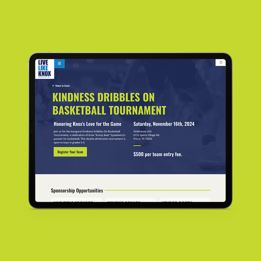 Live Like Knox Foundation – Section 7 image 2