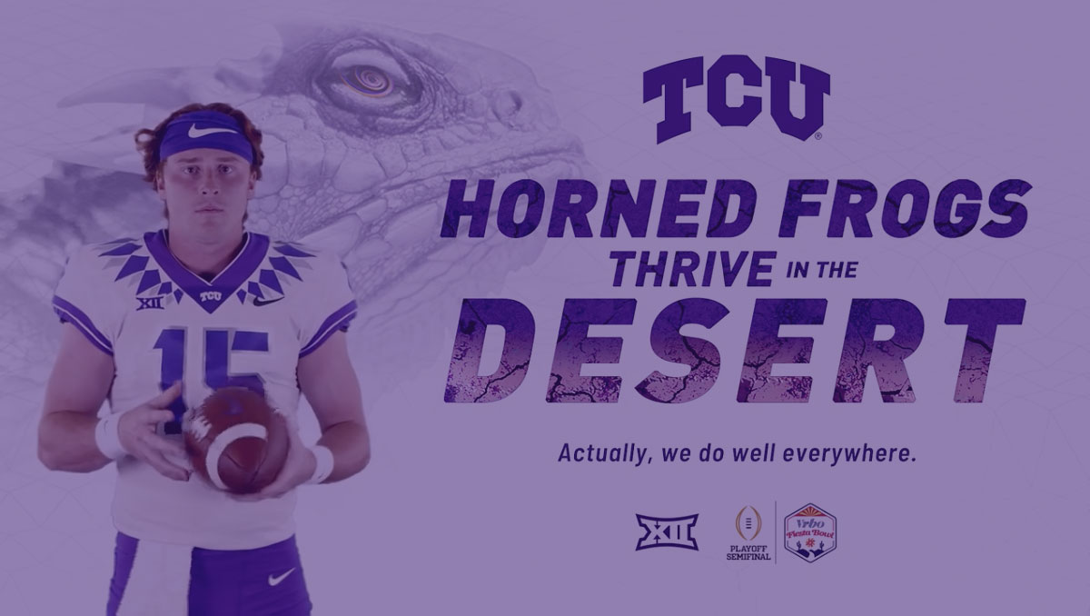 Texas Christian University – Fiesta Bowl Campaign - Animation image 1