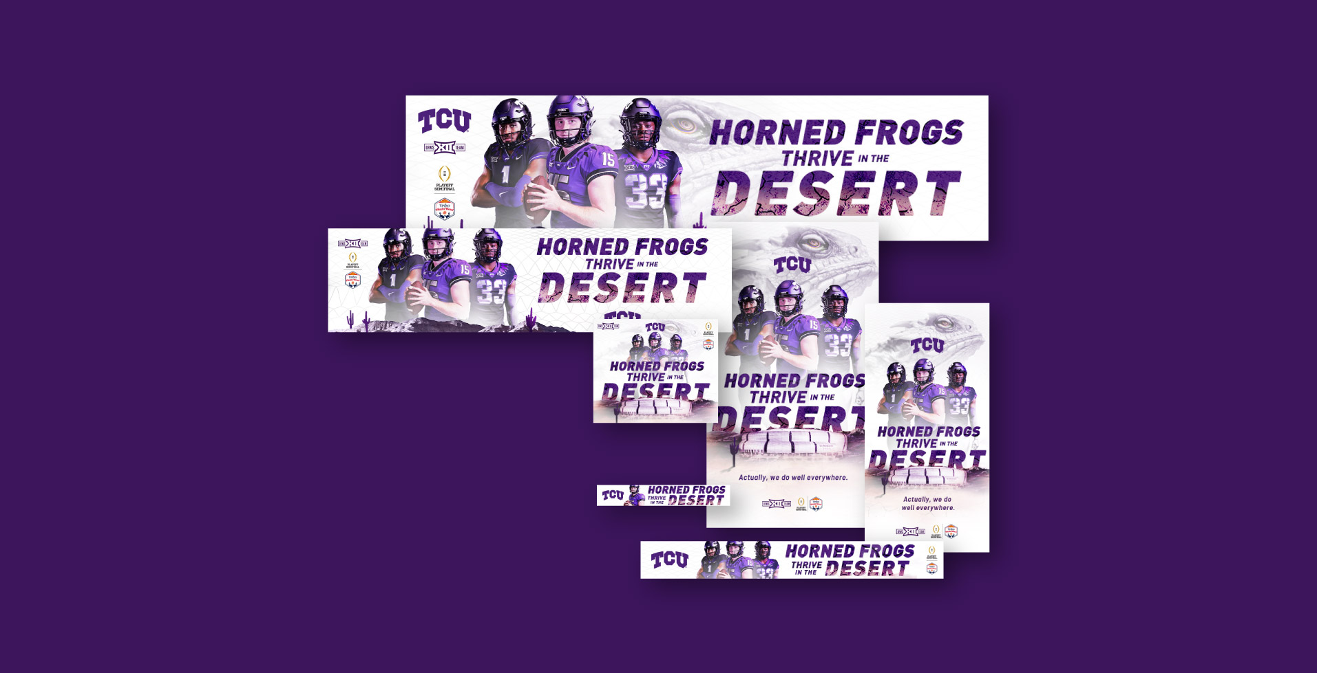 Texas Christian University – Fiesta Bowl Campaign image 1