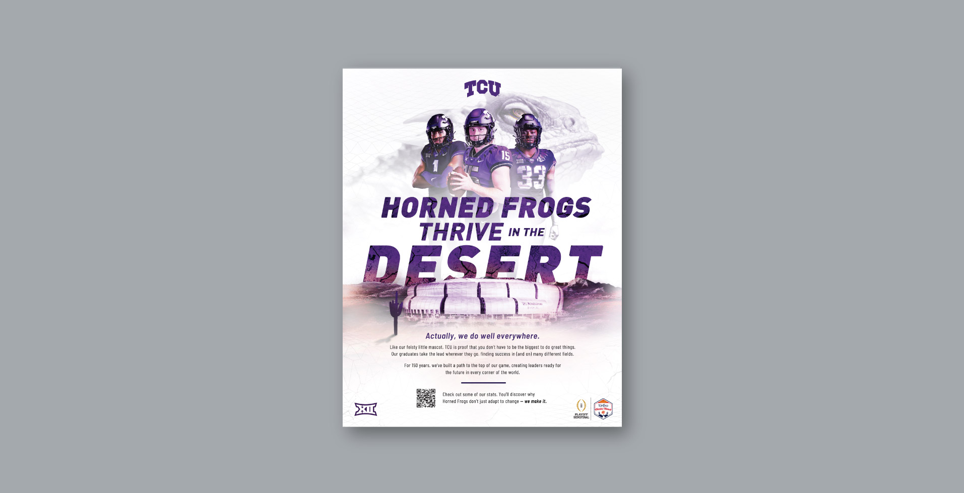 Texas Christian University – Fiesta Bowl Campaign image 2