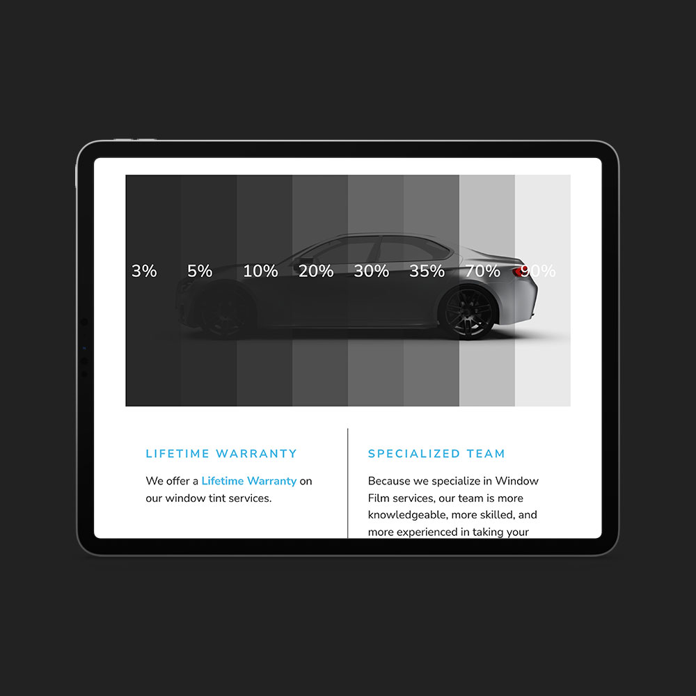 Elite RV/Auto – Website Design - Devices image 1