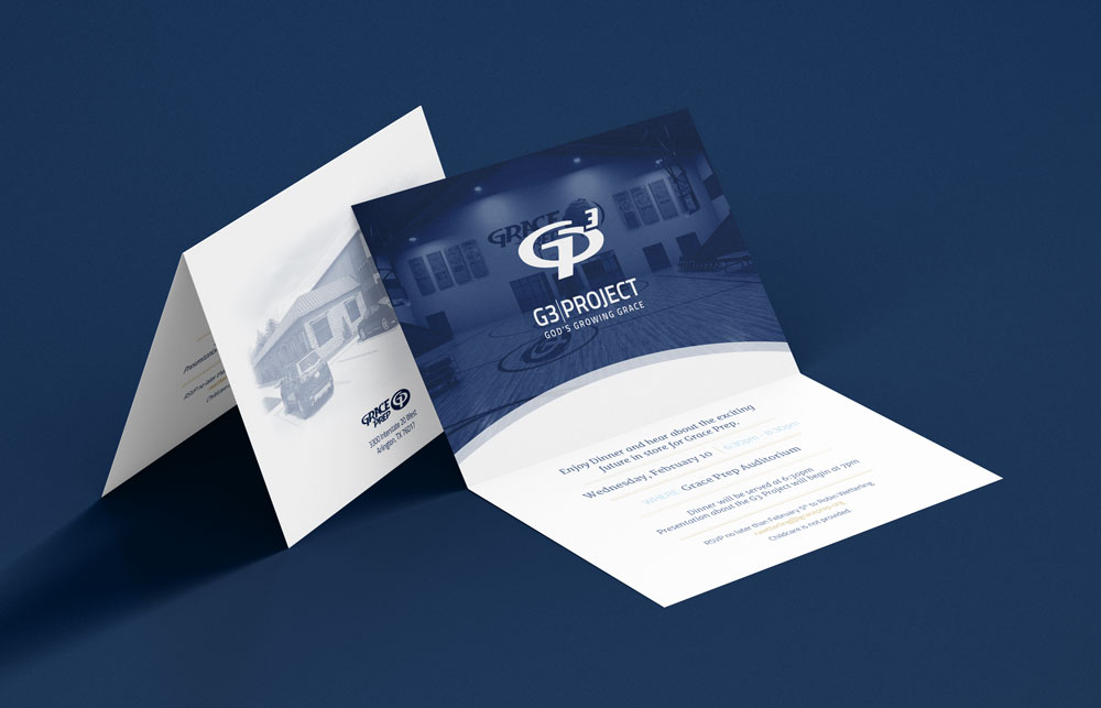 Grace Prep – INVITATION DESIGN image 1