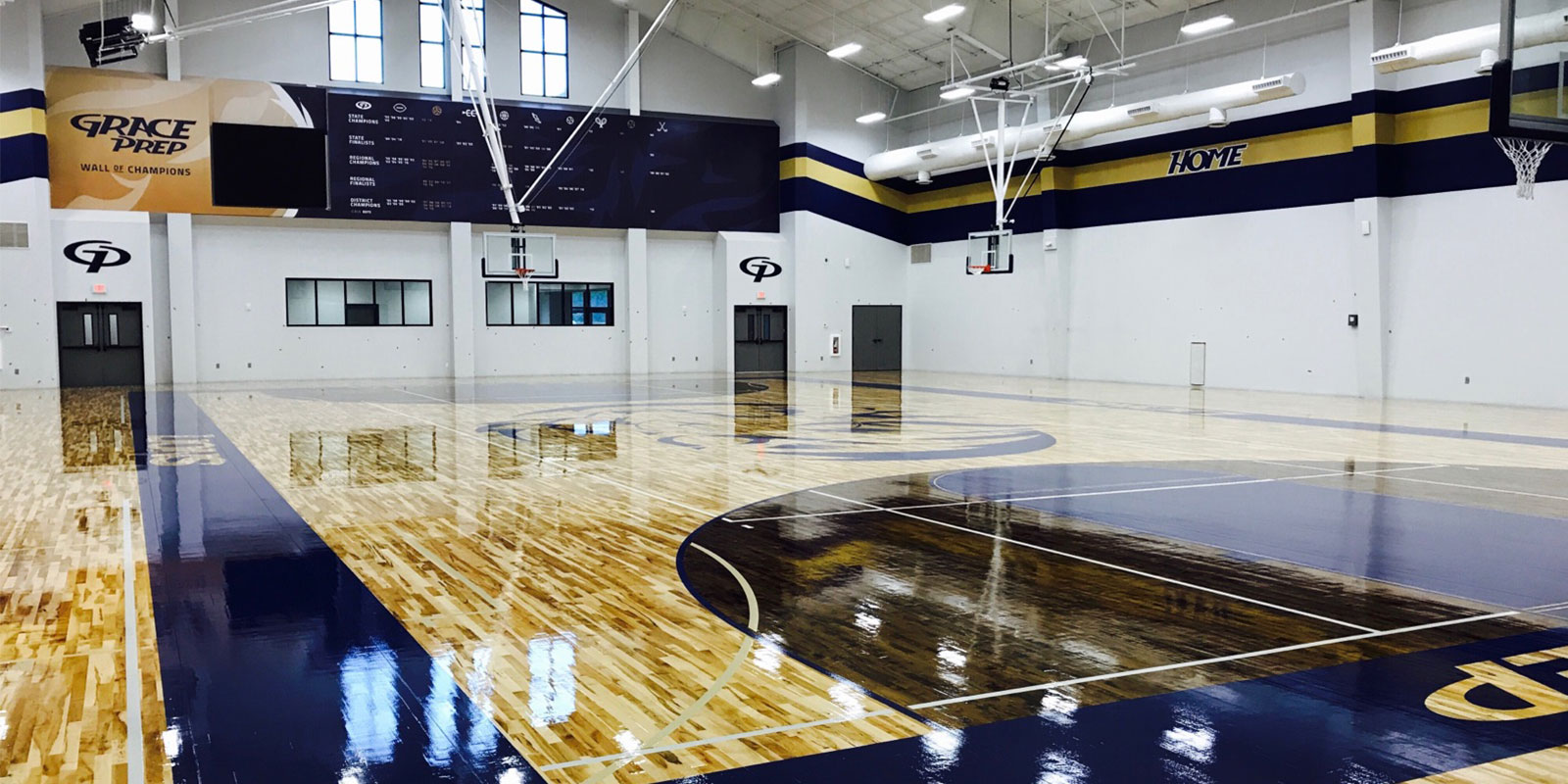 Grace Prep – BASKETBALL COURT DESIGN image 1