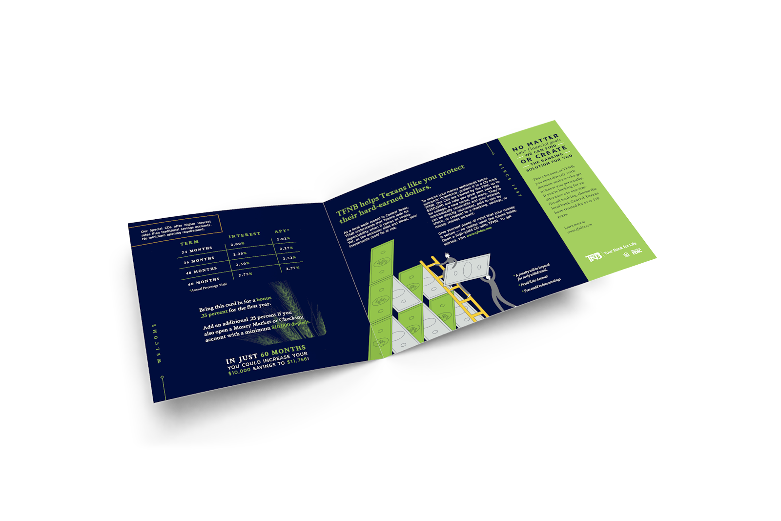 TFNB Bank Life – Bi-Fold Mailer image 1