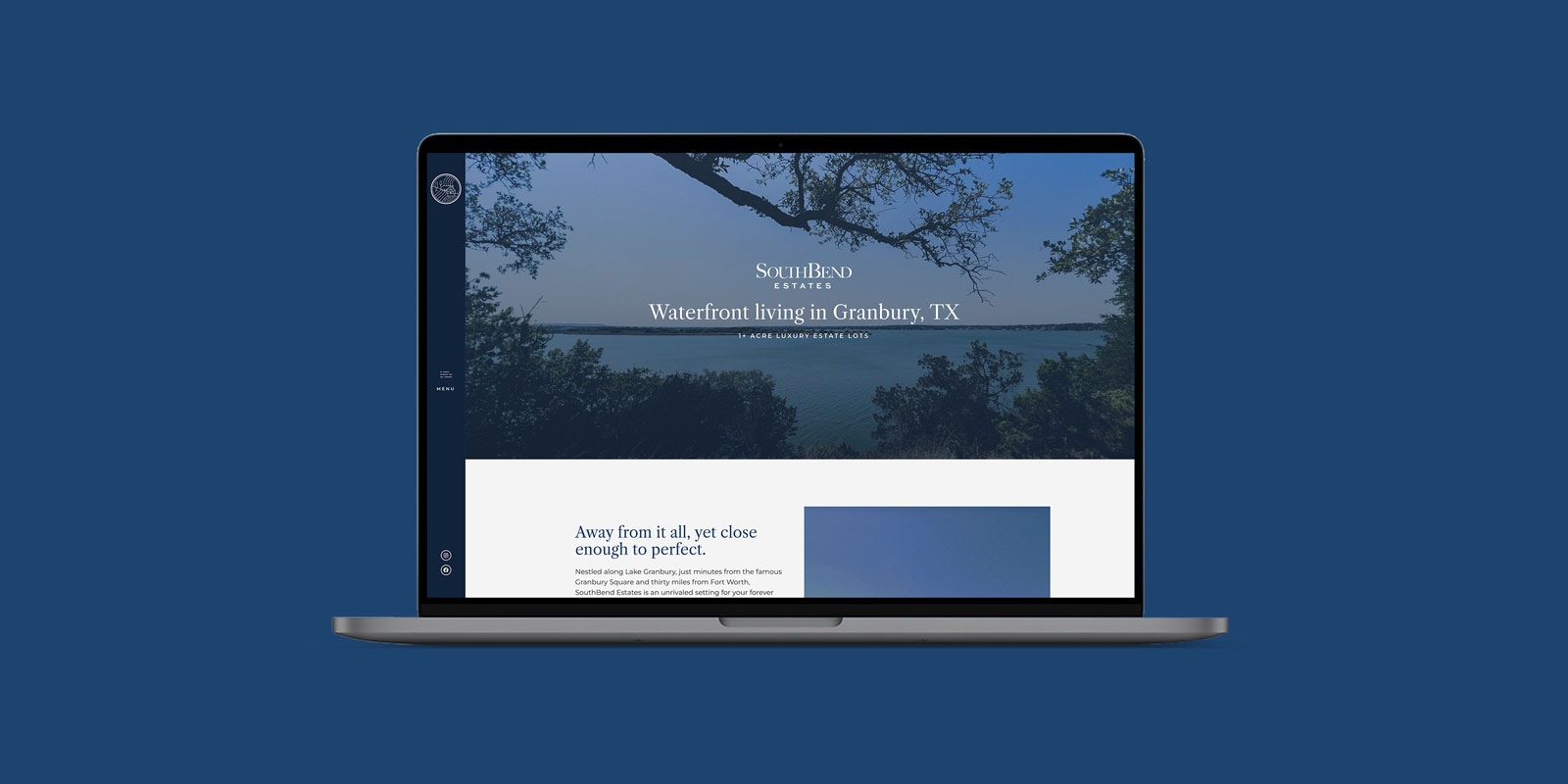South Bend Estates – Website Design image 1