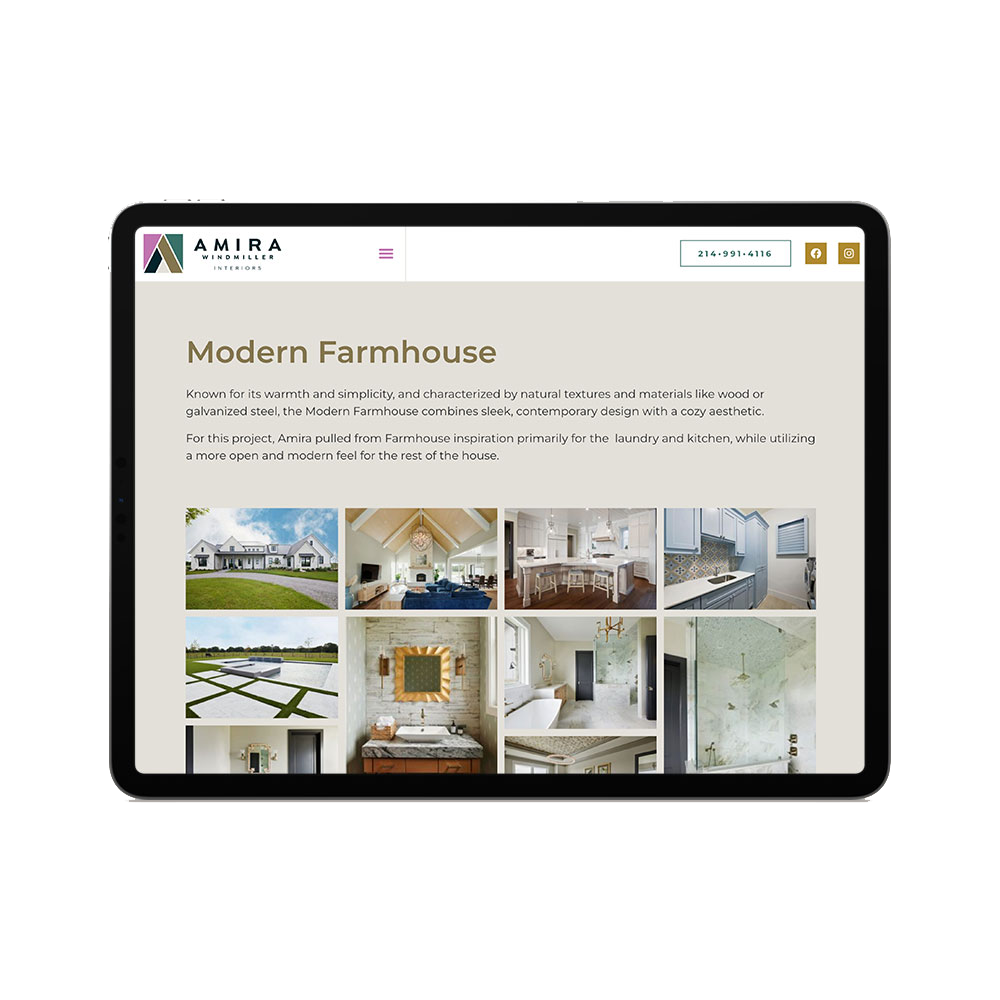 Amira Windmiller Interiors – Mobile + Tablet image 2