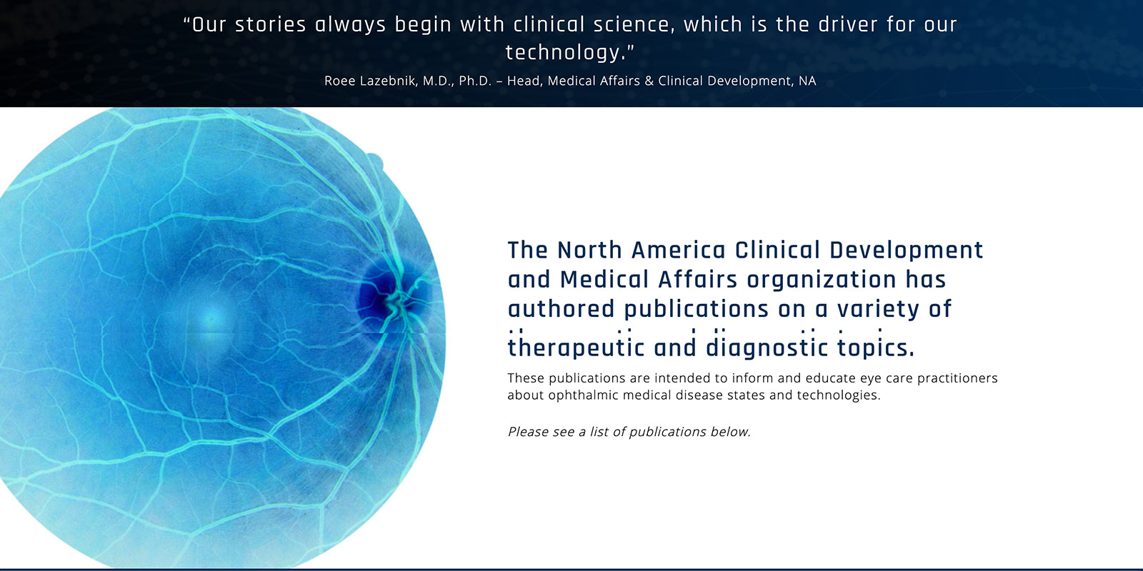 Alcon Science – Website Pages image 2