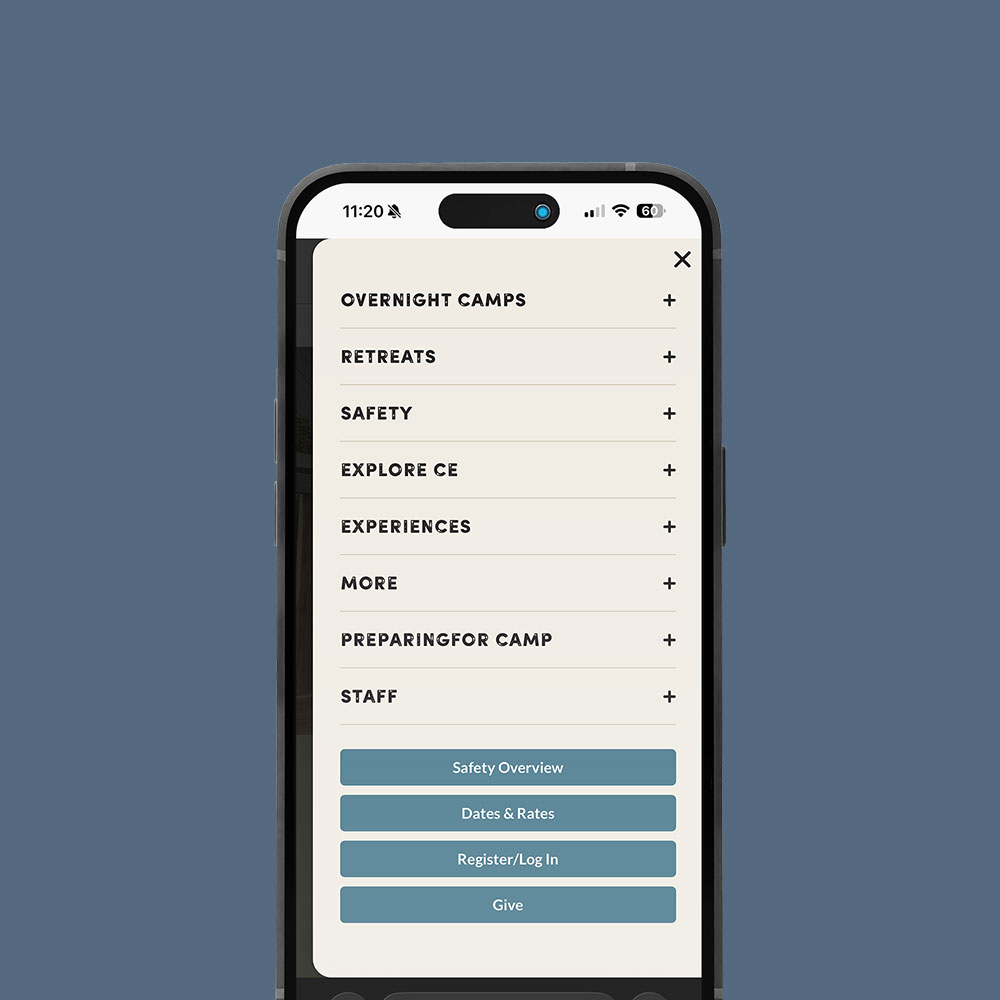 Camp Eagle – Website Design image 1