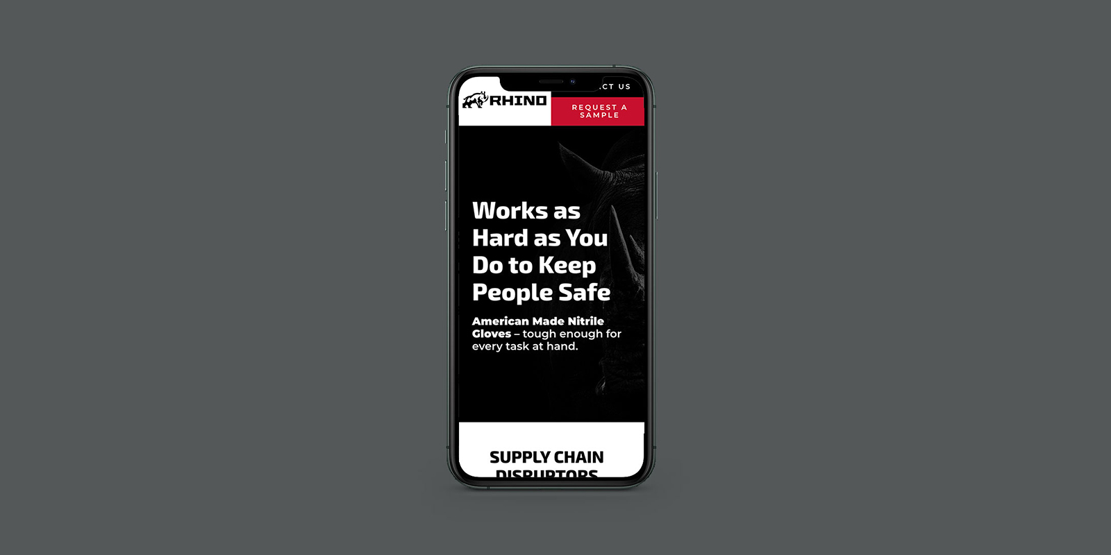 Rhino Health – WEBSITE DESIGN image 1