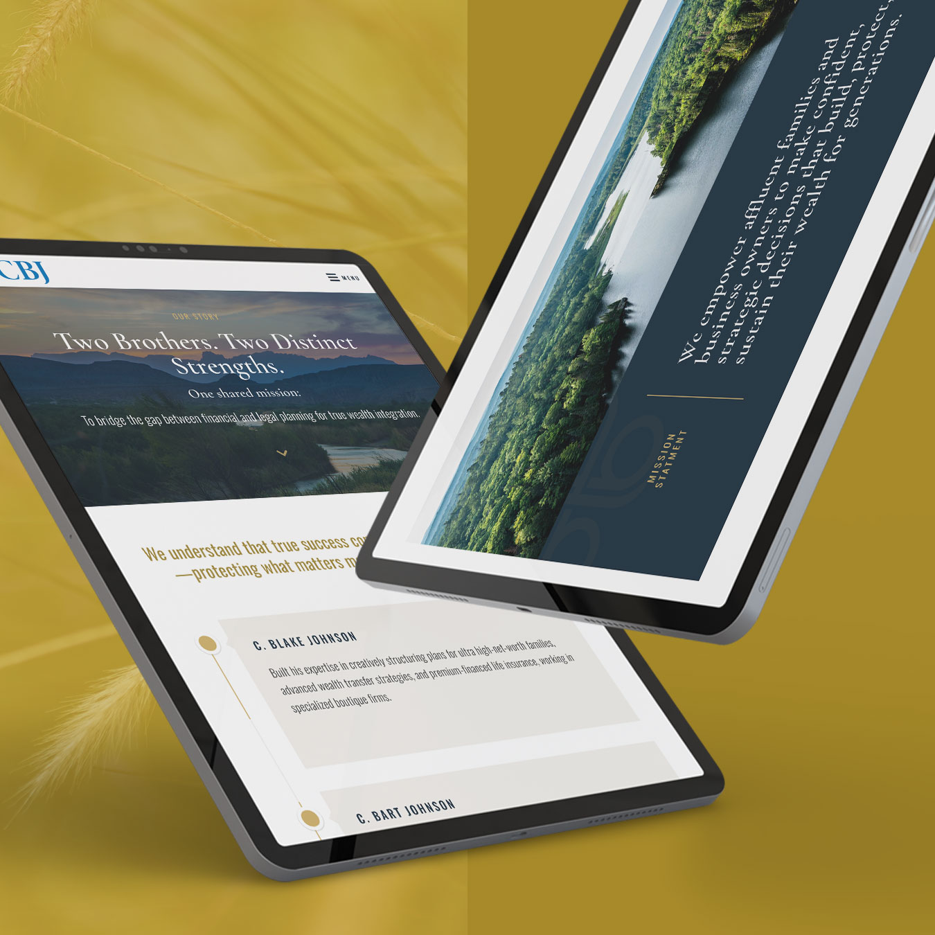 CBJ Financial case study - Ardent Creative