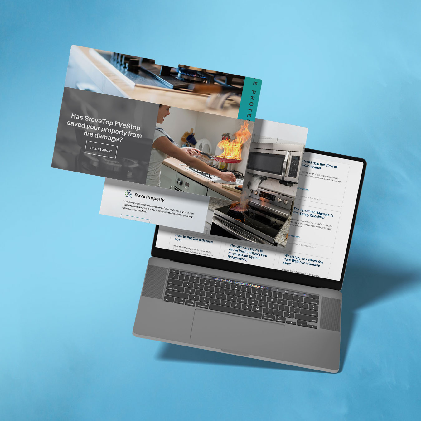 StoveTop FireStop case study - Ardent Creative